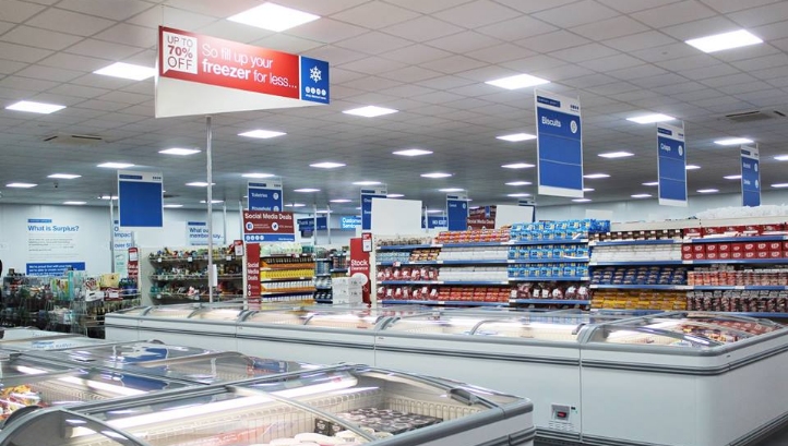 The frozen goods will be redistributed to Company Shop member who work in food manufacturing, emergency services and the NHS